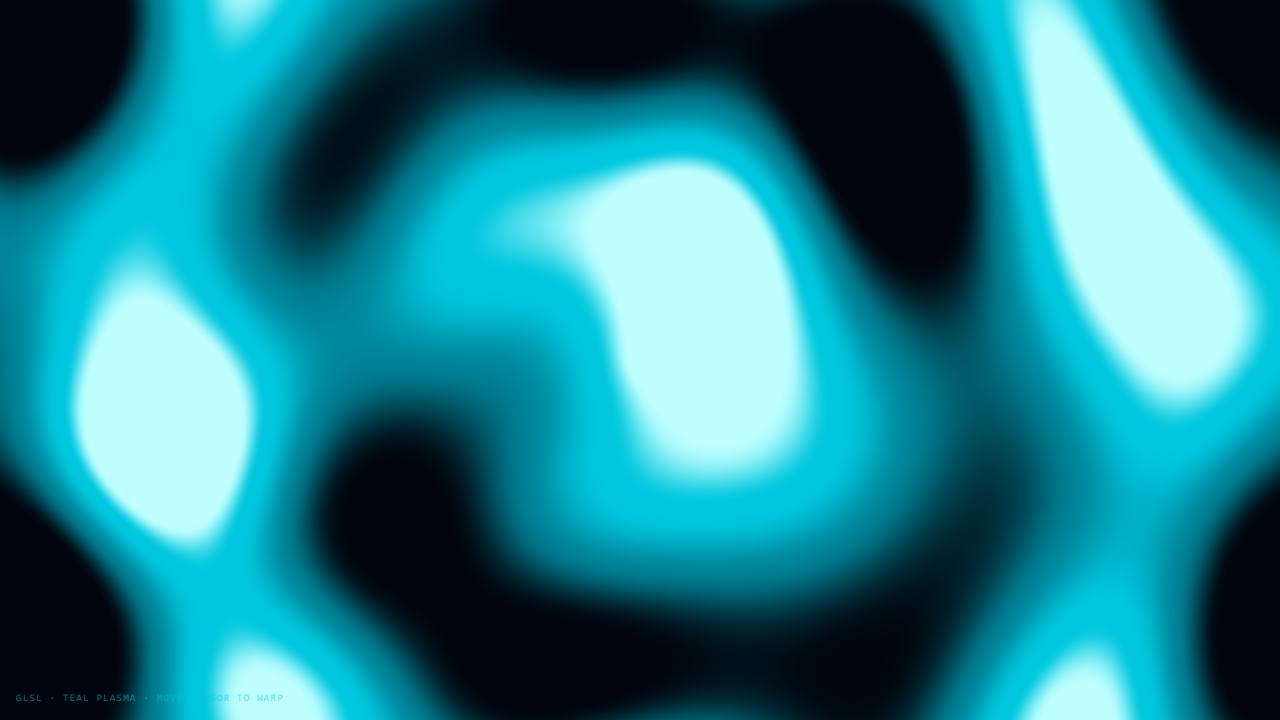 Teal Plasma